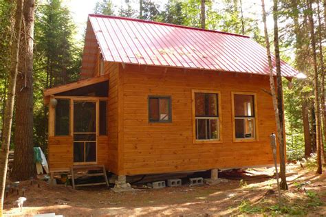 Small Cabin In The Woods Living The Simple Life Off The Grid