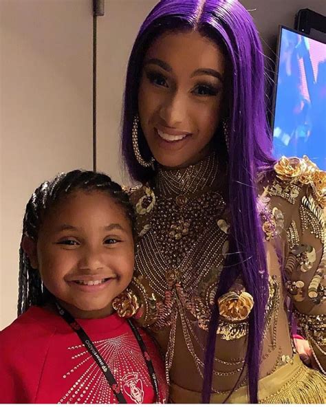 Cardi B And Her Daughter