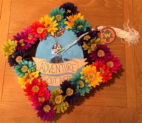 Graduation Cap Inspired By The Pixar Movie Up Crafts Arts And Crafts