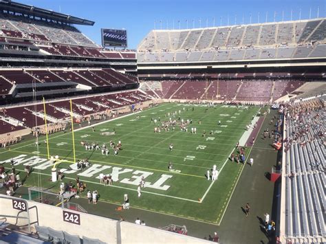 Section 242 At Kyle Field
