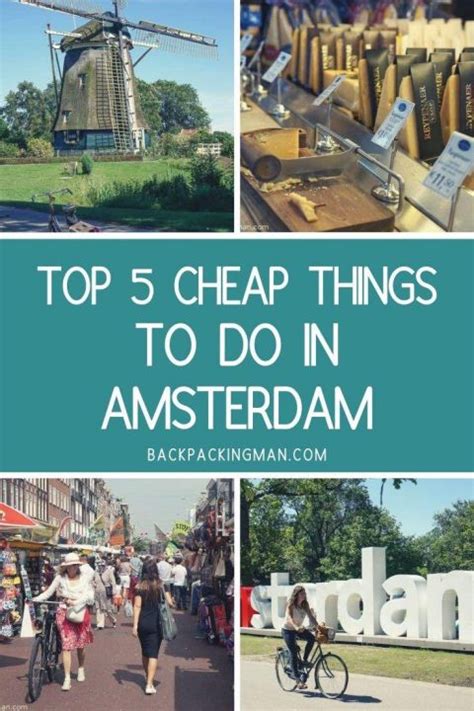 top 5 things to do in amsterdam on a budget