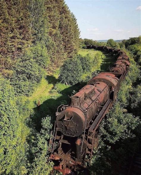 Abandoned Steam Locomotive Rtrains