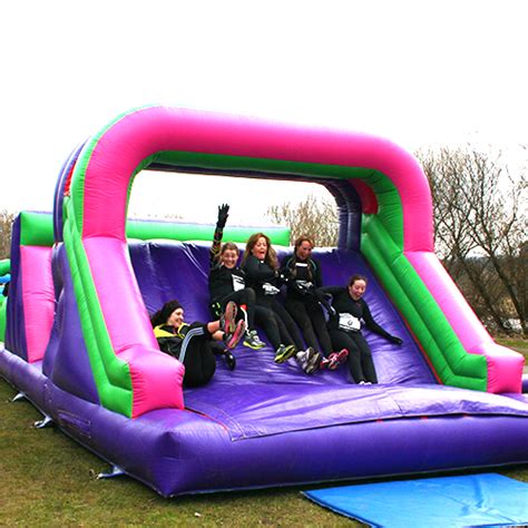 inflatable assault course hire 10m of obstacles fun experts®️