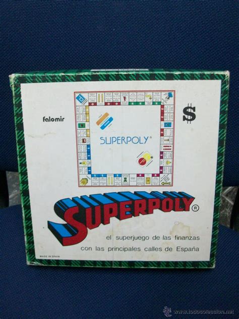 Tenemos cientos de juegos de mesa 100% gratis. superpoly-falomir-con folleto de reglas del jue - Comprar Juegos de mesa antiguos en ...