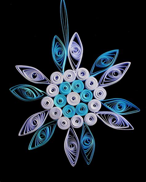 Quilled Snowflake Quilling Designs Quilling Quilling Patterns