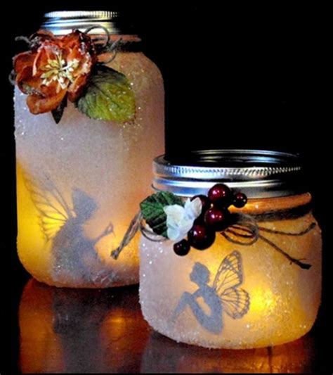 90 Awesome Night Light Jars Diy Design Ideas Fairy Jars Mason Jar