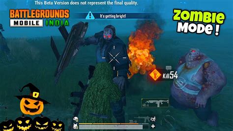 Zombie Mode New Full Gameplay Survive Till Dawn New Mode Bgmi Pubg