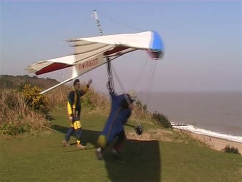 Hang Glider Cliff Launch Stock Footage Video 100 Royalty Free 151876