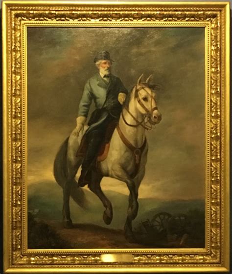 General Robert E Lee And Traveler His Horse Oil Painting