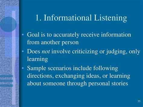 The Art Of Listening Meaning Ppt Download