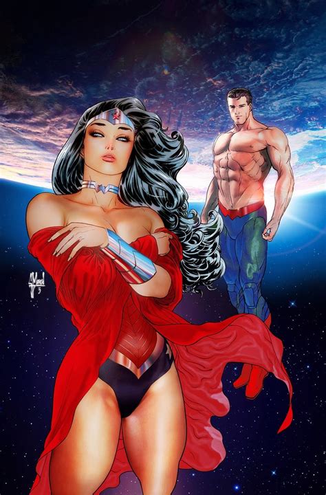 Superman Wonderwoman Cover Superman Wonder Woman Wonder Woman Superman