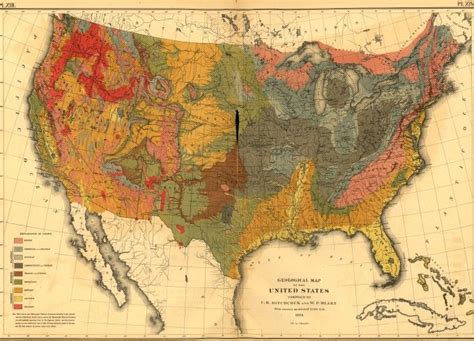 Vintage Infodesign 16 Usa Map