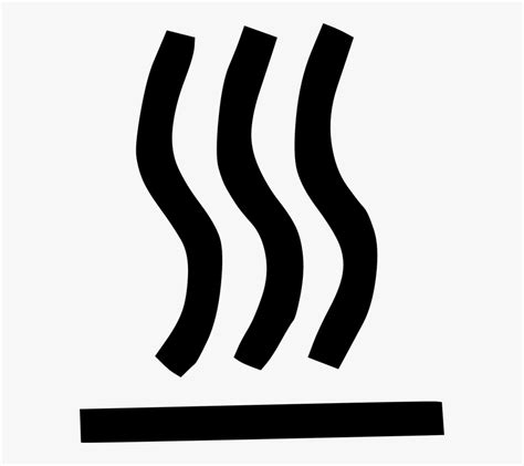 In this form — a black exclamation mark on a yellow background, this symbol is. Hot Surface, Caution, Symbol, Wave, Heat, Water - Heat ...