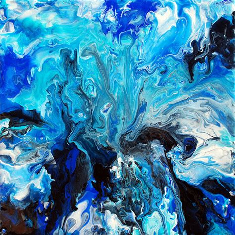 Abstract Fluid Paintings By Mark Chadwick In Mind Over Matter