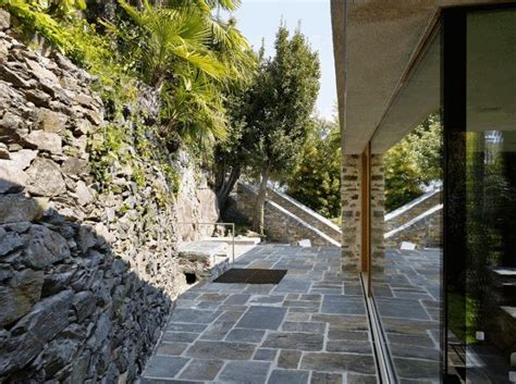 Stunning Stone House In Switzerland Unveils Modern Interiors Stone