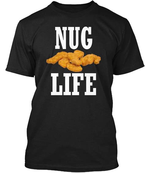 Printed T Shirt 2018 Fashion Brand Short Sleeve Fashion Nug Life Chicken Crew Neck Mens T Shirts