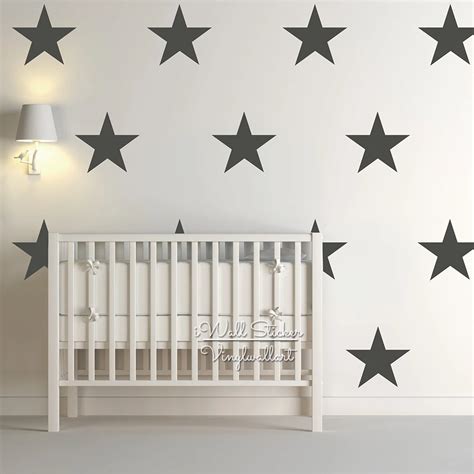 25cm Star Wall Stickers For Kids Rooms Stars Vinyl Wall Sticker Diy