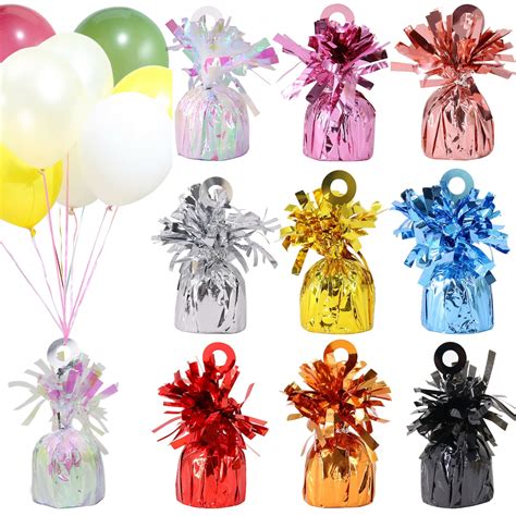 6 12 18 24pcs Heavy Balloon Weights Helium Foil Birthday Baby Shower