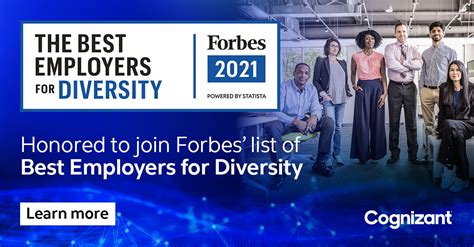 Forbes Names Cognizant Among “best Employers For Diversity”