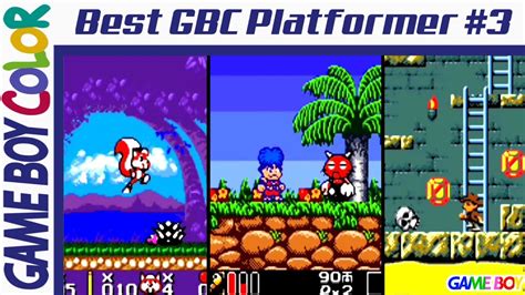 Top Best Platformer Games For GBC Part YouTube