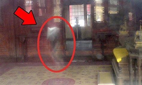 ) a poltergeist caught on camera throwing bricks at me! Ghosts caught on camera at China's Forbidden City.