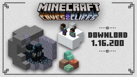 Download Minecraft 116200 Caves And Cliffs Apk Free Full Version