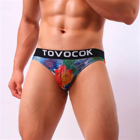 NEW Fashion Mens Sexy Printed Underwear Shorts Male Men Breathable