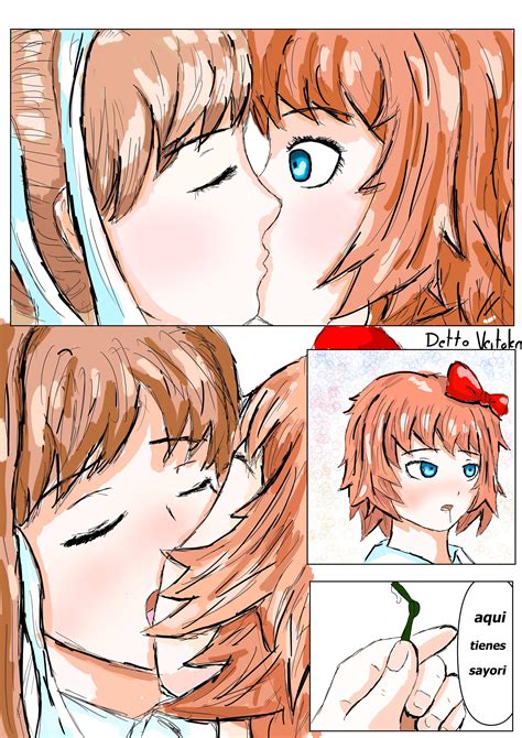 Rule 34 Comic Doki Doki Literature Club Kissing Monika Doki Doki