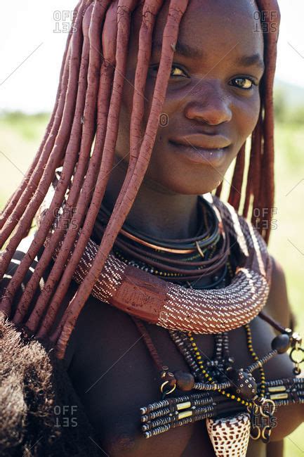 Namibia March 17 2016 Woman Of Himba Tribe Namibia Stock Photo