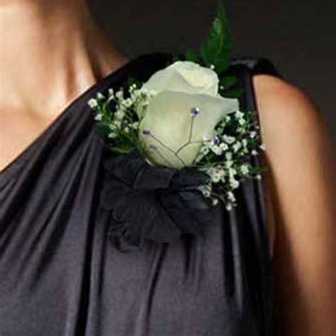 Single Rose Corsage Just Because Flowers Ts And More