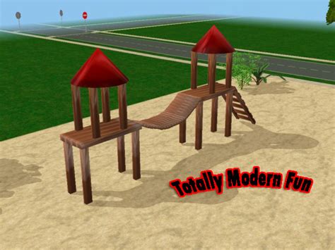 Mod The Sims New Mesh Playground Set 1 Jungle Gym