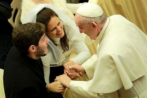 pope francis lasting marriage needs self t and christ s grace catholic news agency