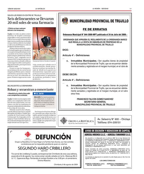 Edicion Regional 8 Agosto By Grupo La República Publicaciones Issuu