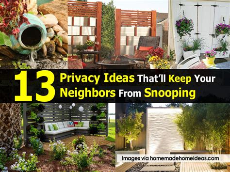 13 Privacy Ideas Thatll Keep Your Neighbors From Snooping