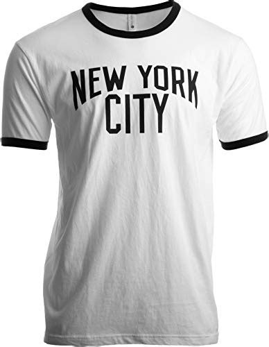 New York City Iconic Nyc Lennon Ringer Vintage Retro Style Men Women