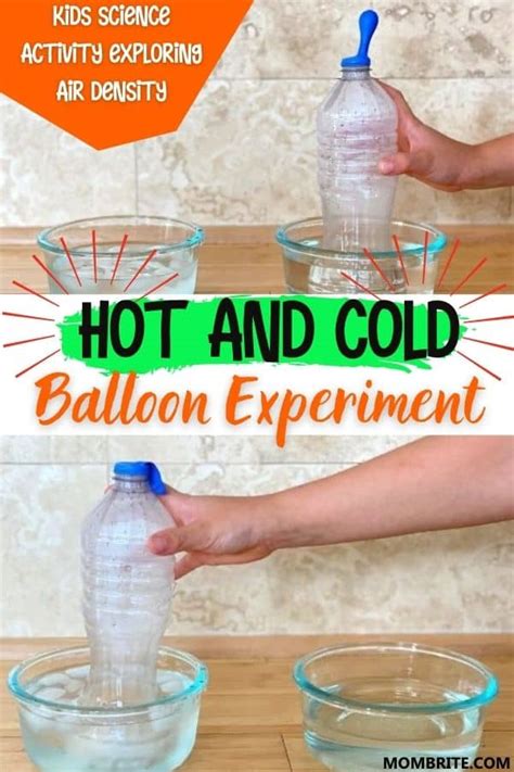 Hot And Cold Balloon Science Experiment For Kids Mombrite