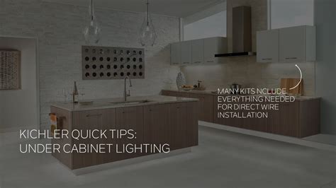 Lights under your cabinets can really make your kitchen pop. Kichler Under Cabinet Light Installation Quick Tip - YouTube