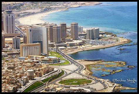 Aerial View Of Tripoli City Libya