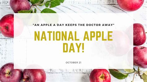 National Apple Day 2021 In Usa And Uk Quotes Wishes Hd Images