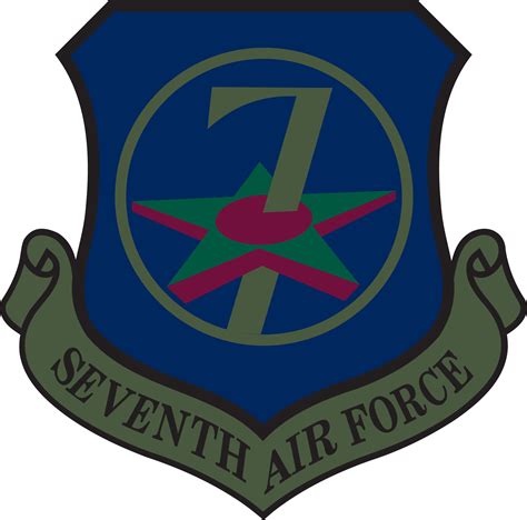 7th Air Force Shield Camouflage