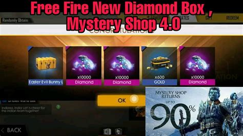 Bocoran mystery shop terbaru ff | free fire indonesia mysteri shop 7.0 jika video ini tembus 1000 like dalam. New update ,New Diamond Box , Mystery Shop 4.0 , Copyright ...