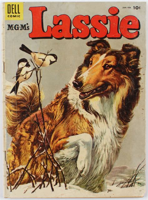 1955 lassie issue 20 dell comic book pristine auction
