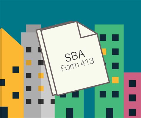 Sba 7a Paperwork Explained Sba Form 413 Sba 7a Loans