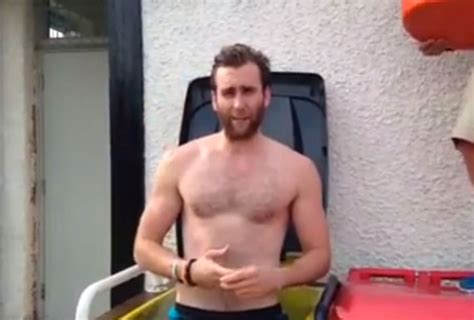 Matthew Lewis Ice Bucket Challenge Video Is Just Magical And Very Muscly