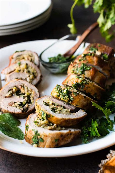 Sear the pork on all sides until nicely browned. Quinoa Stuffed Pork Tenderloin | Kitchen Confidante®