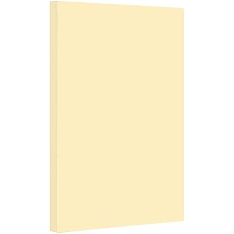 85 X 14” Ivory Pastel Color Paper Great For Cards And Stationery