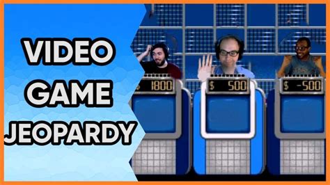 Video Game Jeopardy The Literal Closest Game Youtube