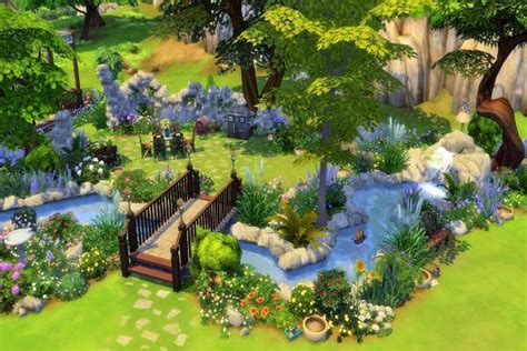 Pin By Celeste Epperson On Garden Plans Layout Sims Building Sims