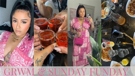 Get Ready With Me And Sunday Funday Vlog Youtube