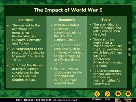 Ppt The First World War Powerpoint Presentation Free Download Id